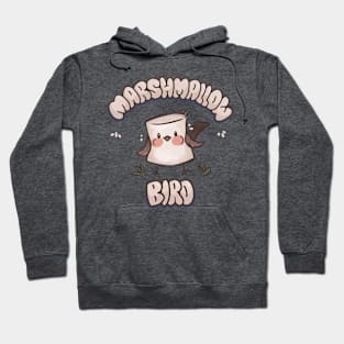 Marshmallow Bird Hoodie